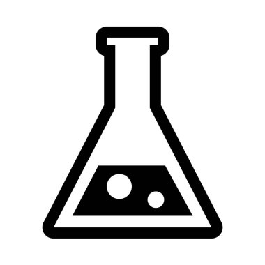 minimalist vektör illüstrasyonu, matara simgesi