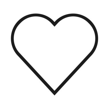 Arka planda kalp ikonu var. Aşk logosu kalp çizimi.