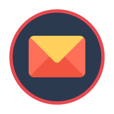 E- posta simgesi vektör illüstrasyonu