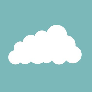 bulut web vektör simgesi