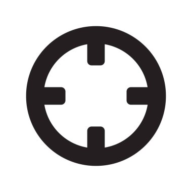 Hedefin vektör resimleme simgesi, hedef