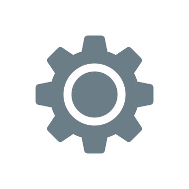 Seo modern simgesinin vektör illüstrasyonu, ayarlar, dişliler