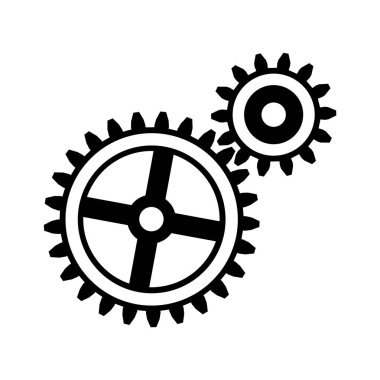 Teçhizat Web simgesi basit illüstrasyon