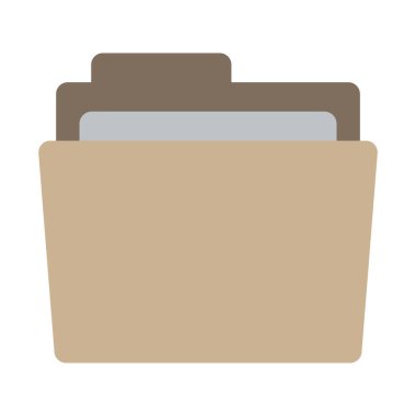 asgari vektör illüstrasyonu, dizin simgesi