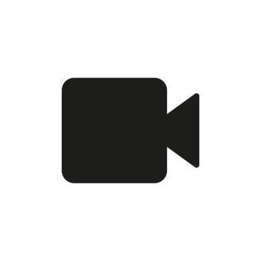 video simgesi vektör illüstrasyonu