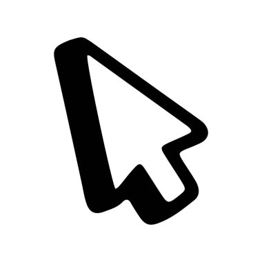 imleç simgesi, vektör illüstrasyon tasarımı