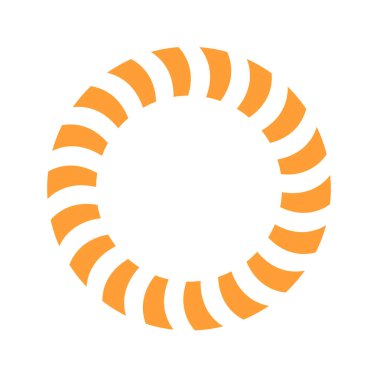 Güneş ikonu. düz dizayn. vektör illüstrasyonu.