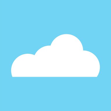 bulut web vektör simgesi