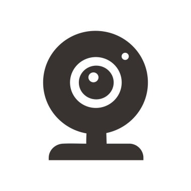 Webcam simge vektör çizim