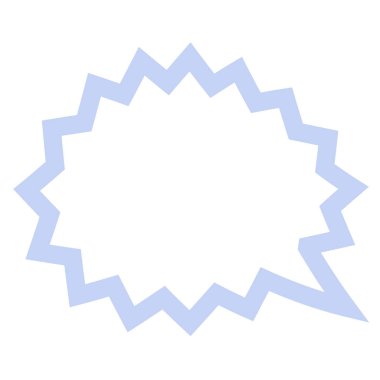 Bir yıldız simgesinin vektör illüstrasyonu