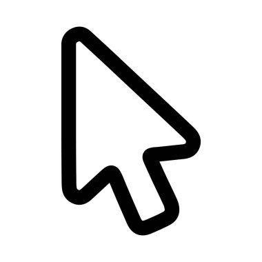 imleç simgesi, vektör illüstrasyon tasarımı