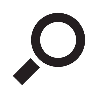 Arama simgesi vektör illüstrasyonu