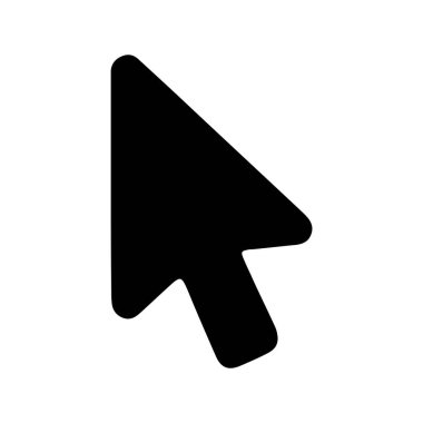 imleç simgesi, vektör illüstrasyon tasarımı