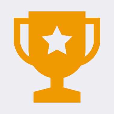 kupa simgesi, vektör illüstrasyon tasarımı