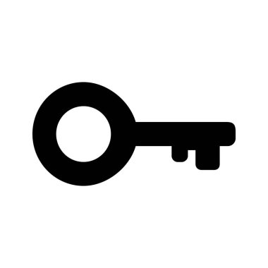 asma kilit ikon vektör çizimi