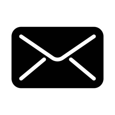 zarf e- posta simgesi vektör illüstrasyonu