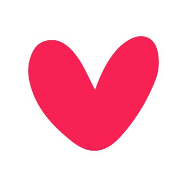 Arka planda kalp ikonu var. Aşk logosu kalp çizimi.