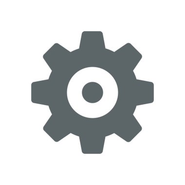 Seo modern simgesinin vektör illüstrasyonu, ayarlar, dişliler