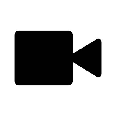 video simgesi vektör illüstrasyonu
