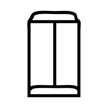 zarf e- posta simgesi vektör illüstrasyonu