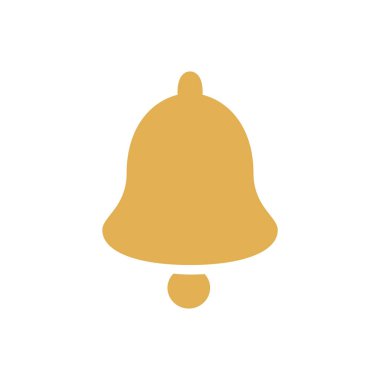 Çan simgesi vektör illüstrasyonu