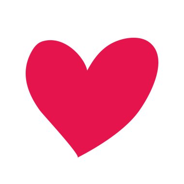 Arka planda kalp ikonu var. Aşk logosu kalp çizimi.