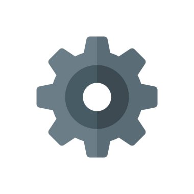 Seo modern simgesinin vektör illüstrasyonu, ayarlar, dişliler