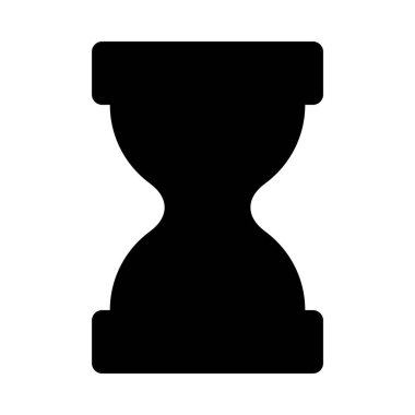 kum saati ikonu vektör illüstrasyonu