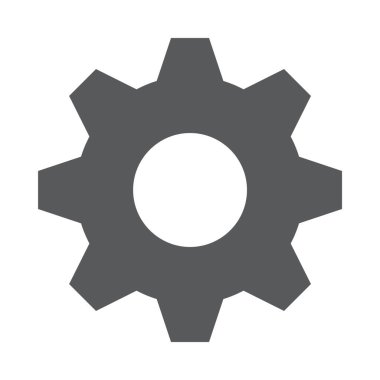 Seo modern simgesinin vektör illüstrasyonu, ayarlar, dişliler