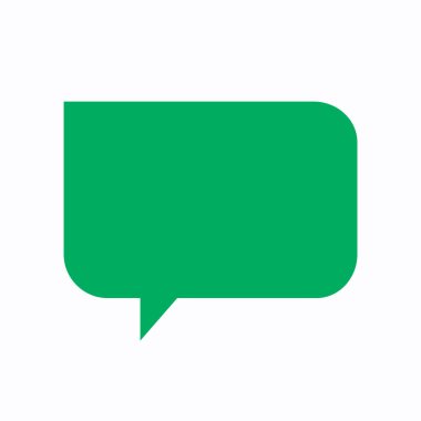 konuşma balonu ikonu vektör illüstrasyon tasarımı