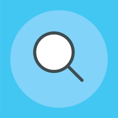 Arama simgesi vektör illüstrasyonu