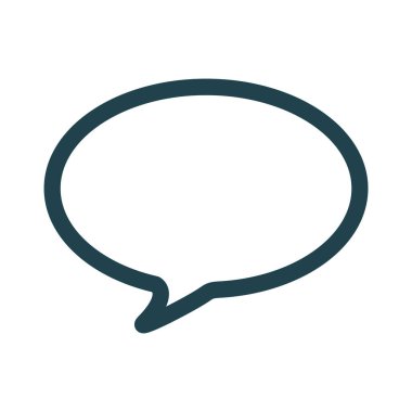 konuşma balonu ikonu vektör illüstrasyon tasarımı