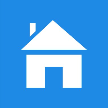 ev simgesi vektör illüstrasyonu