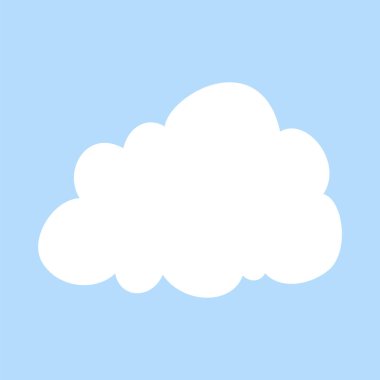 bulut web vektör simgesi