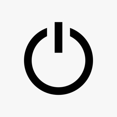 Güç illüstrasyon simgesi