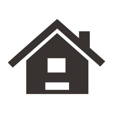 ev simgesi vektör illüstrasyonu