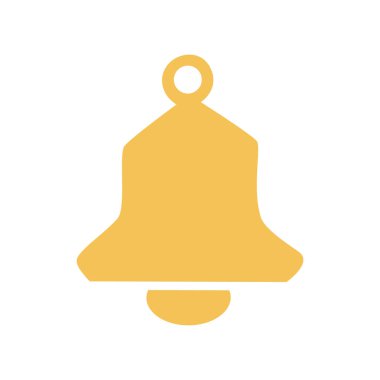 Çan simgesi vektör illüstrasyonu