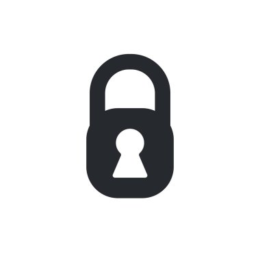 Kapı anahtarı vektör simgesi