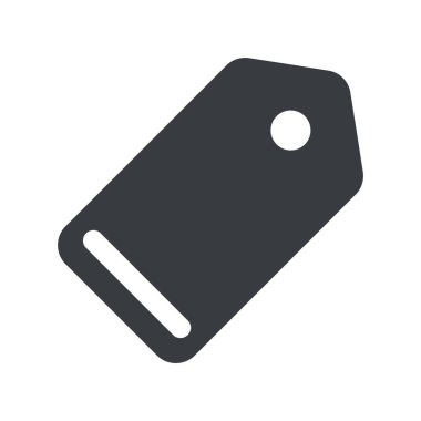 etiket simgesi vektör illüstrasyonu