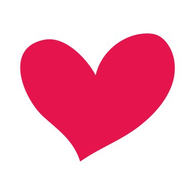 Arka planda kalp ikonu var. Aşk logosu kalp çizimi.