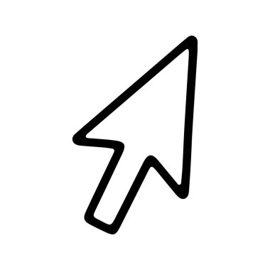 imleç simgesi, vektör illüstrasyon tasarımı