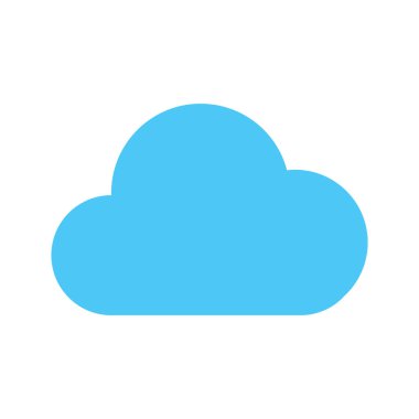 bulut web vektör simgesi