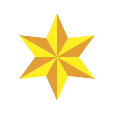 yıldız simgesi vektör illüstrasyonu