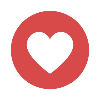 Arka planda kalp ikonu var. Aşk logosu kalp çizimi.