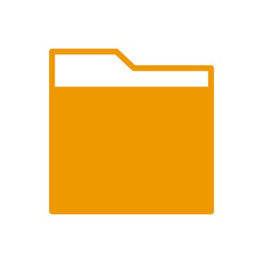 asgari vektör illüstrasyonu, dizin simgesi