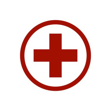 Artı simge vektör illüstrasyonu