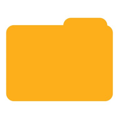 Dosya. Web simgesi basit illüstrasyon