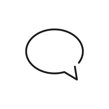 konuşma balonu ikonu vektör illüstrasyon tasarımı