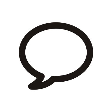 konuşma balonu ikonu vektör illüstrasyon tasarımı