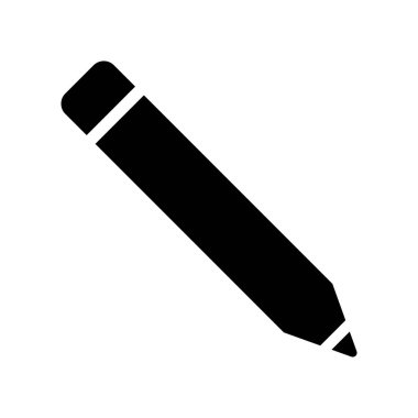 Kurşun kalemlerin vektör illüstrasyon simgesi 
